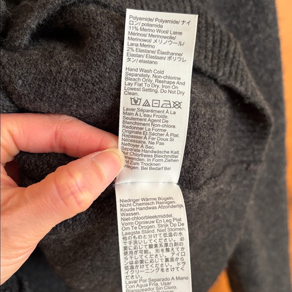 Madewell Charcoal Wool-blend Cardigan - Picture 8 of 13